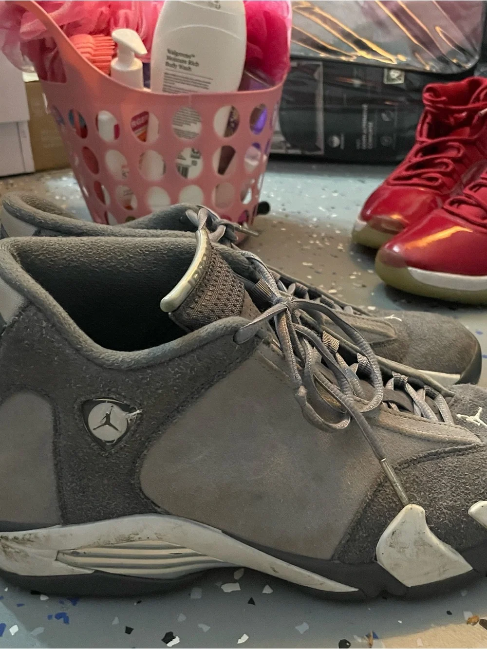 Air jordan 14 “wolf grey”